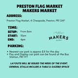 Preston Flag Market - Hot Food/Drinks/Ice cream