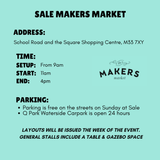 Sale Makers Market - Sunday 16th November