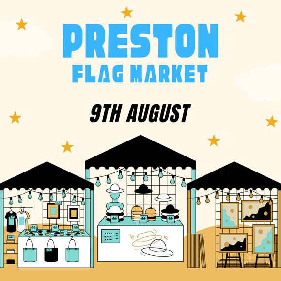 Preston Flag Market Makers Market - Saturday 9th August
