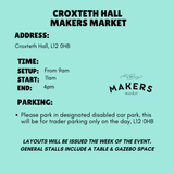 Croxteth Makers Market - Sunday 30th March